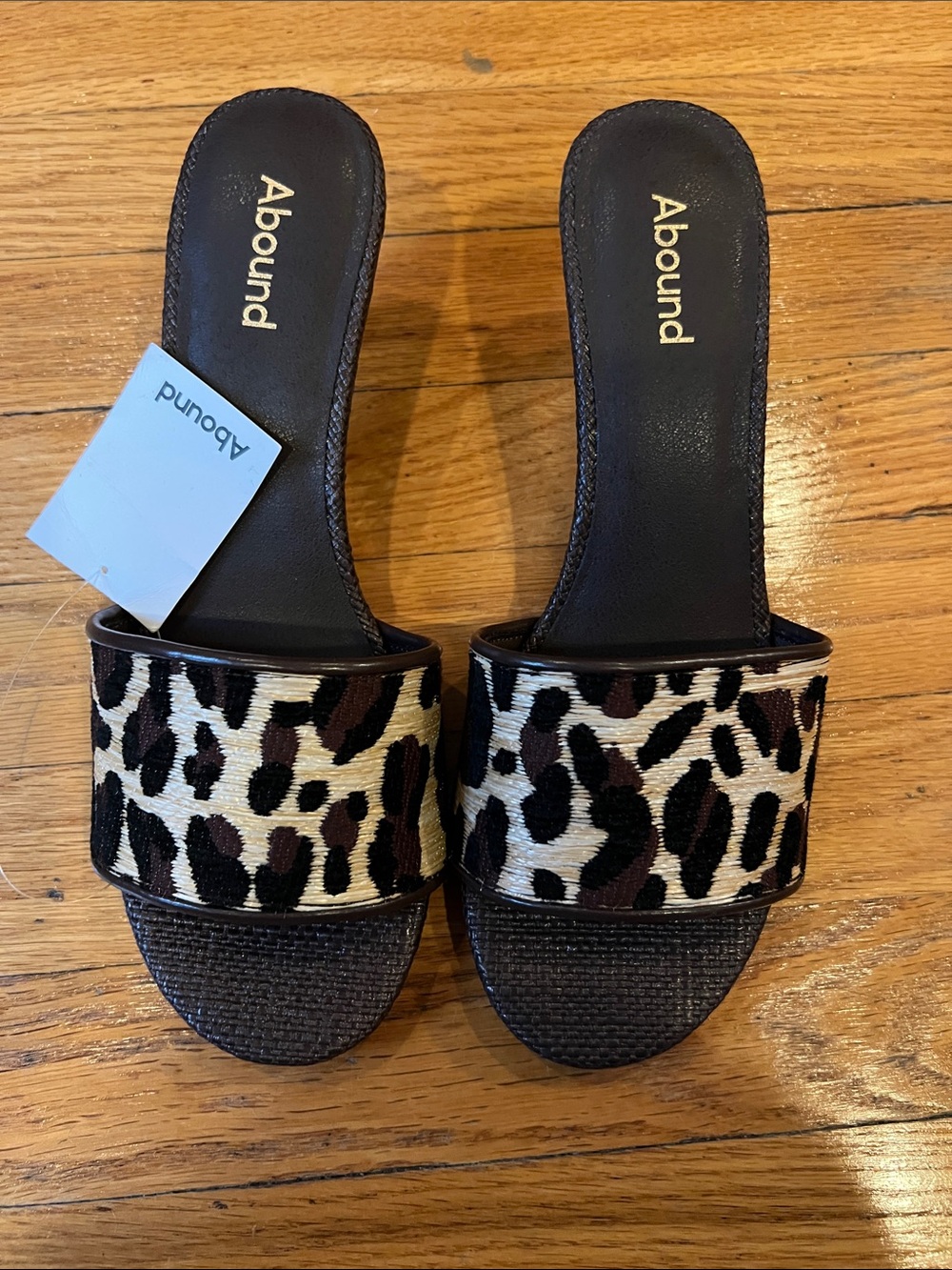 Abound Leopard Print Slide Mules